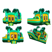 inflatable bounce house combo